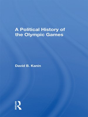 cover image of A Political History of the Olympic Games